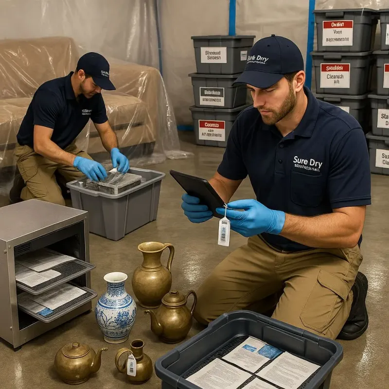 Content Protection and Restoration process in Beltsville, MD